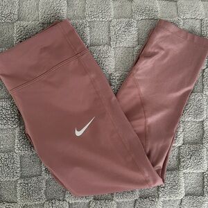 Nike Women’s Dri-Fit Capri Leggings-Rose Gold